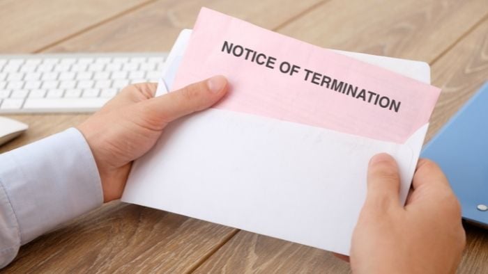 notice of termination